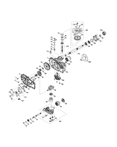 Lh Transmission 918-05006 Diagram and Parts List for Z-FORCES60 (17AF5GHD-17AF5GHD010)(2011) Cub Cadet Lawn Tractor